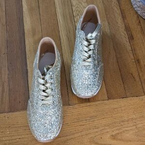 Sparkling Gold Glitter Women's Sneakers⭐️✨️ SIZE 43